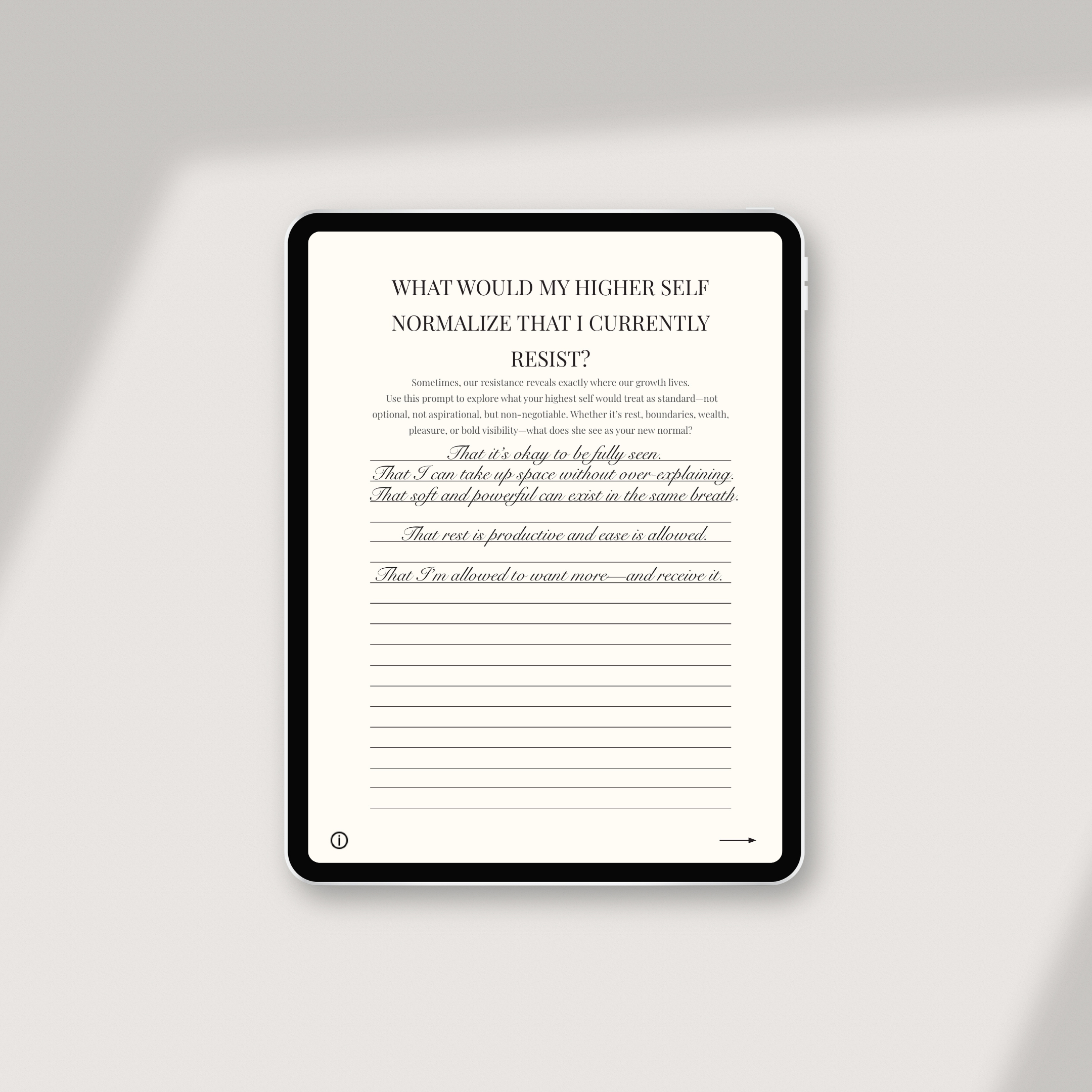 Odetoevolving | Digital Guided Journal for Embodiment & Self-Expression