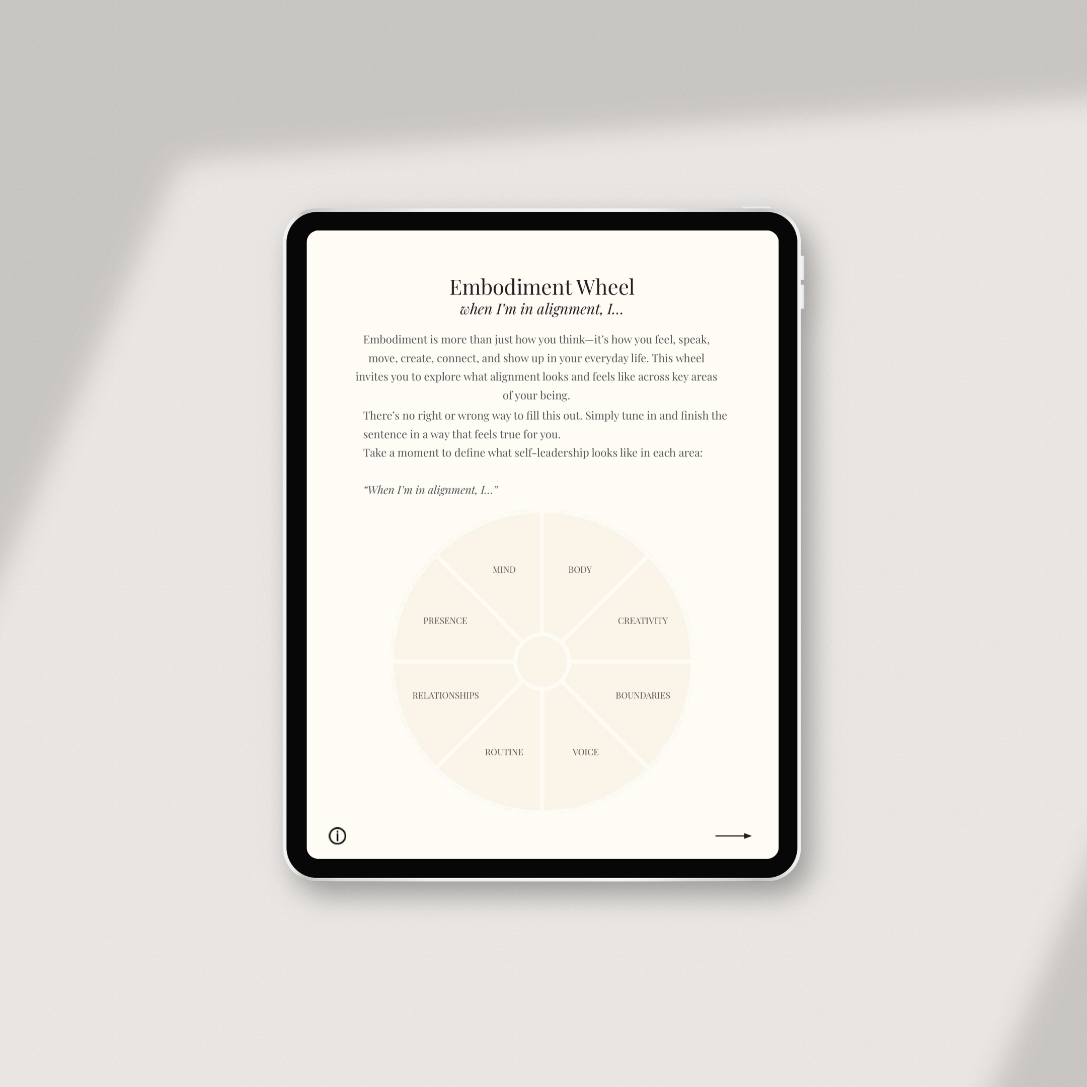 Odetoevolving | Digital Guided Journal for Embodiment & Self-Expression