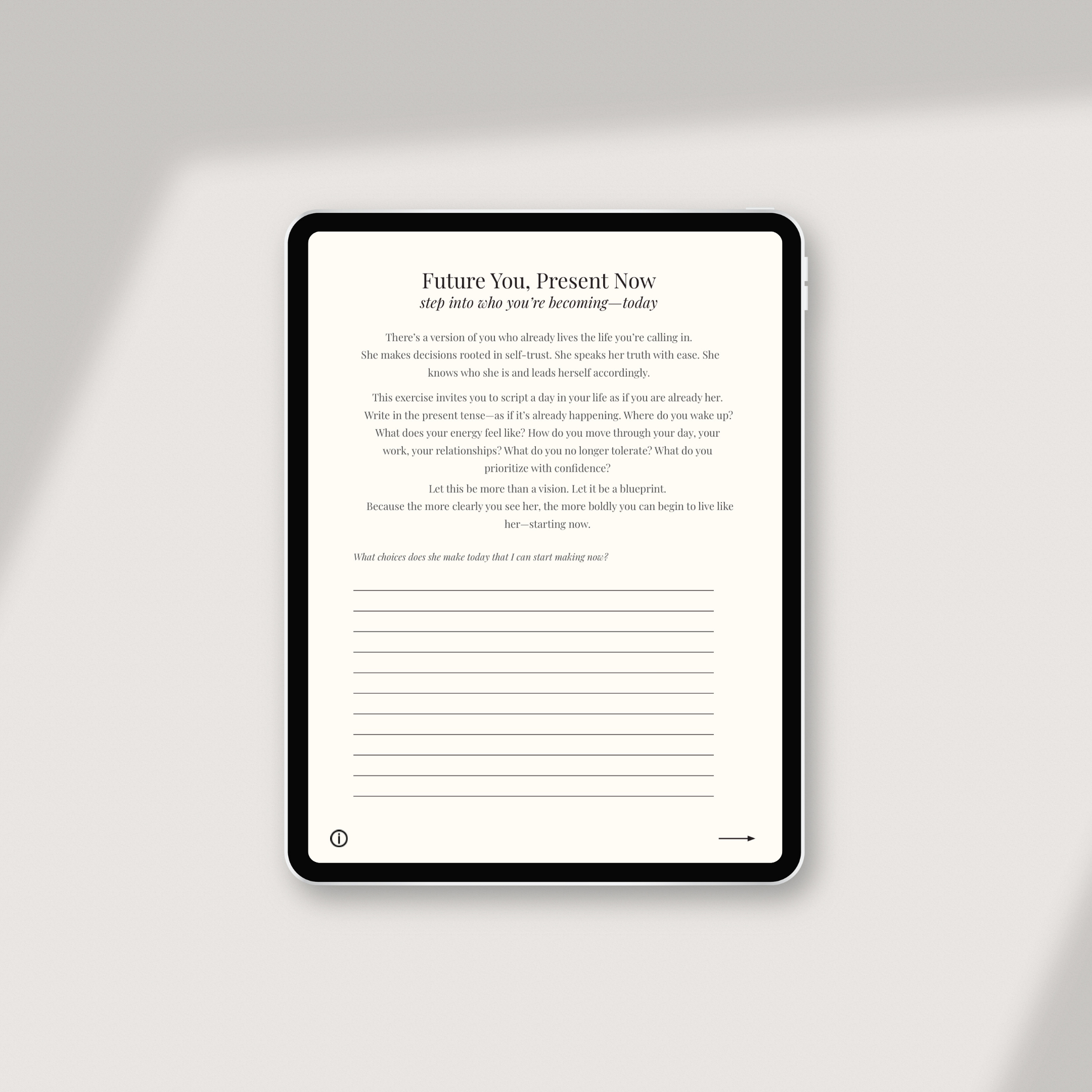 Odetoevolving | Digital Guided Journal for Embodiment & Self-Expression