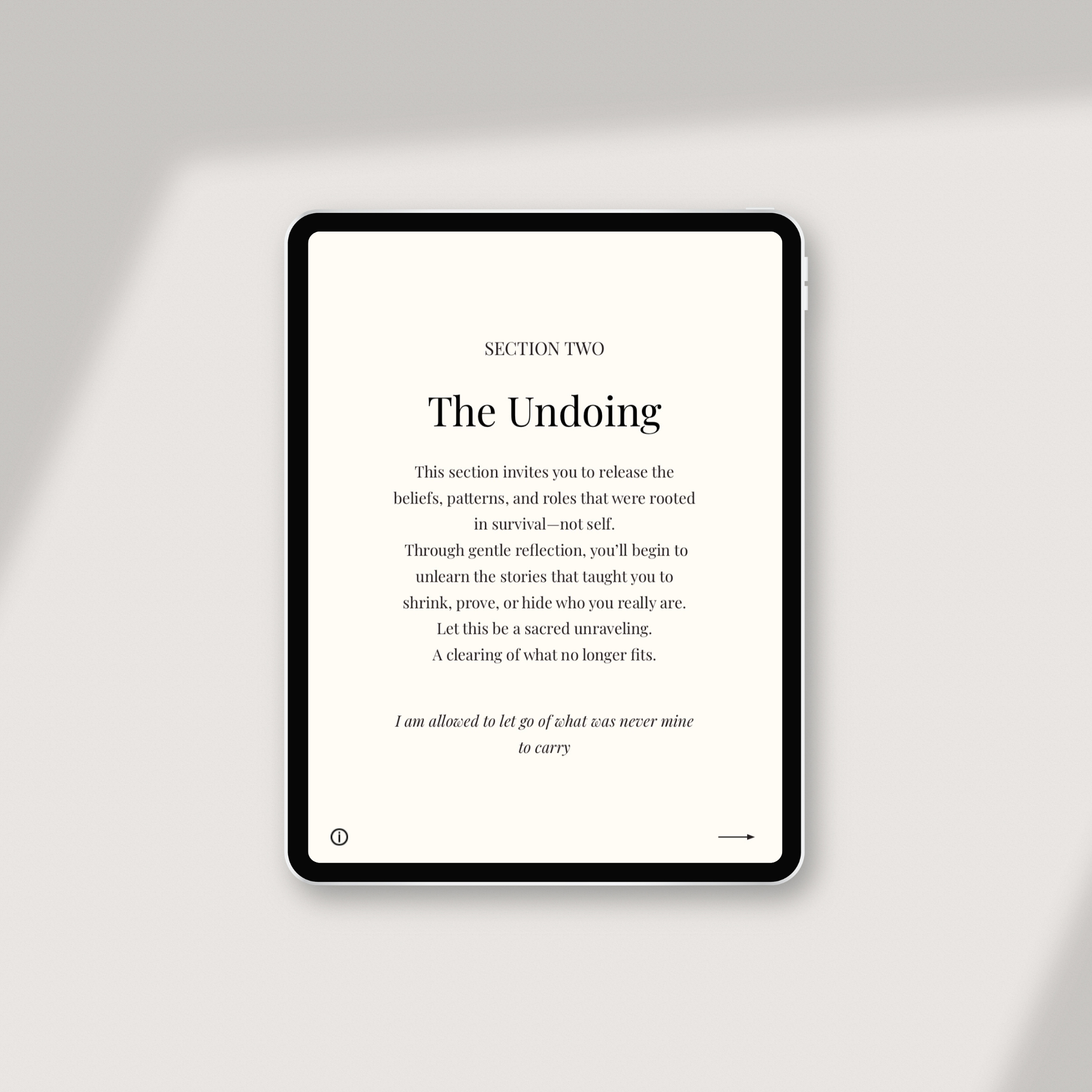 Odetobecoming | Digital Guided Journal for Healing & Self-Discovery