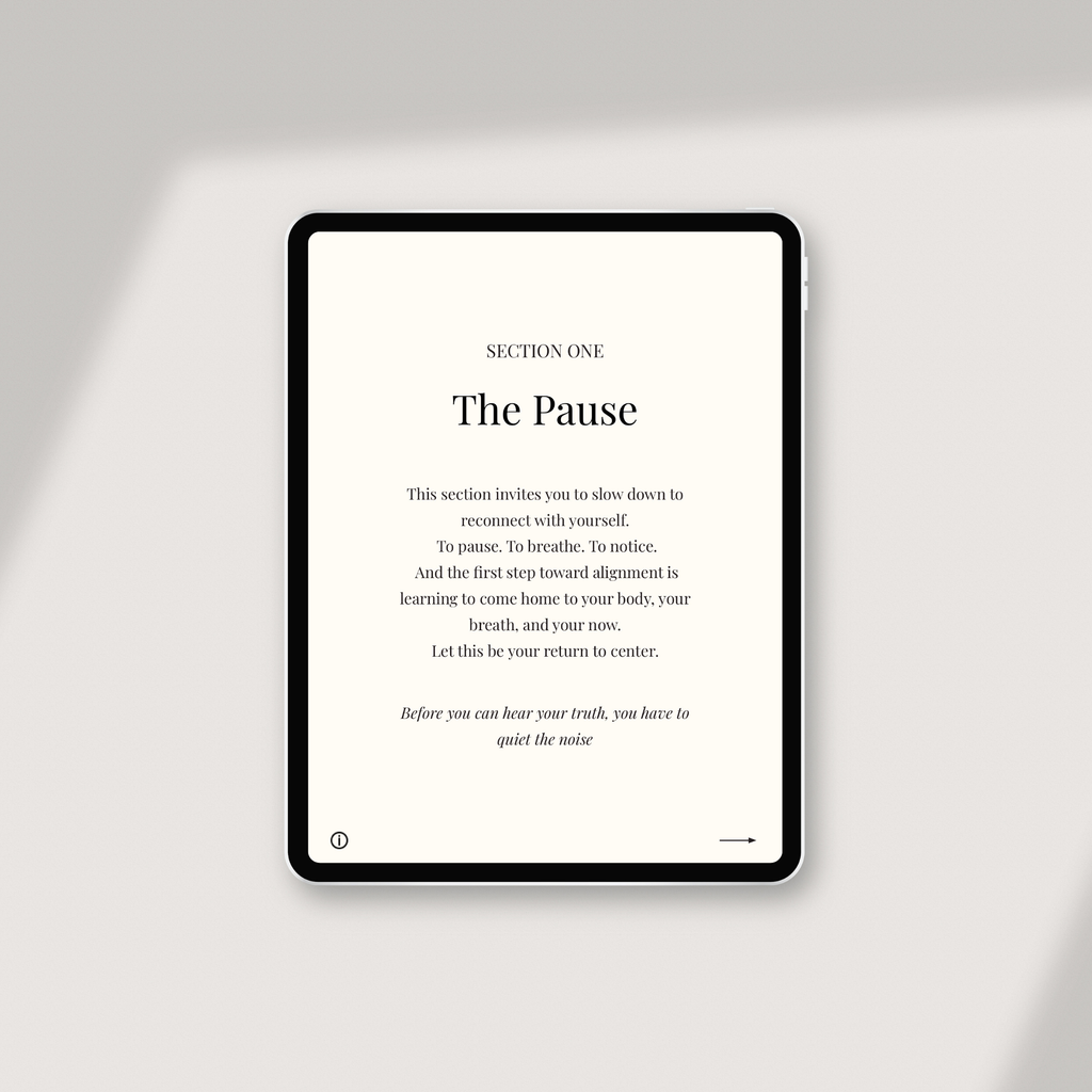 Odetoalignment | Digital Guided Journal for Clarity & Self-Trust