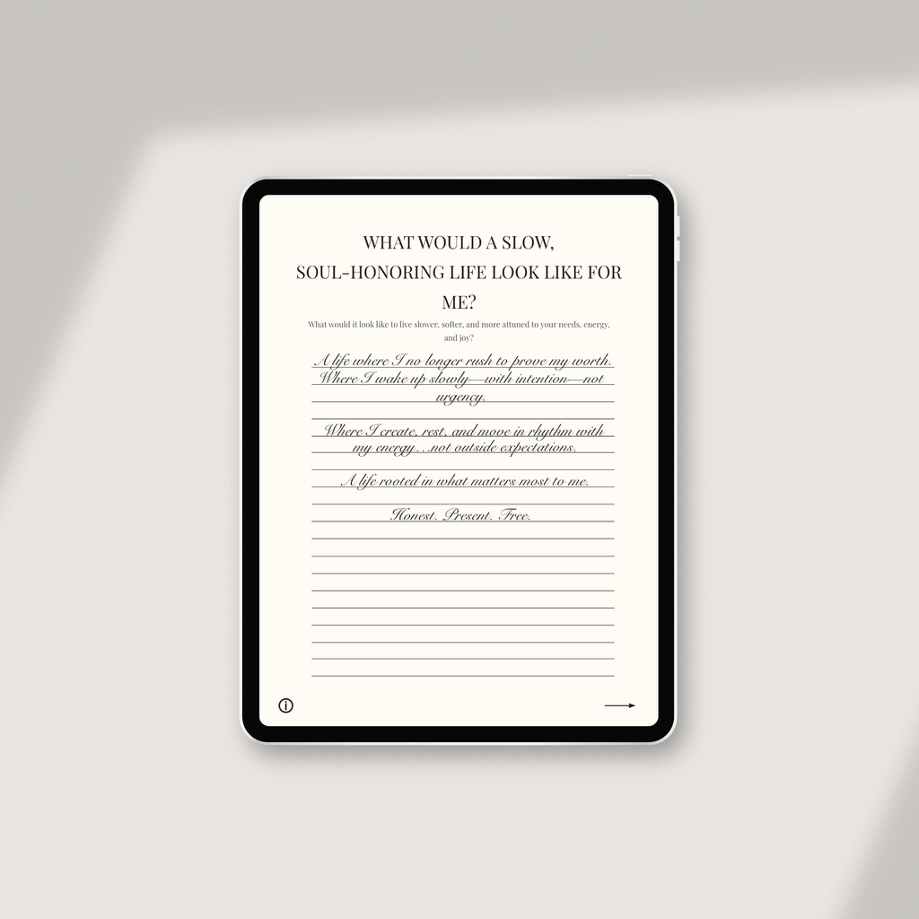 Odetoalignment | Digital Guided Journal for Clarity & Self-Trust