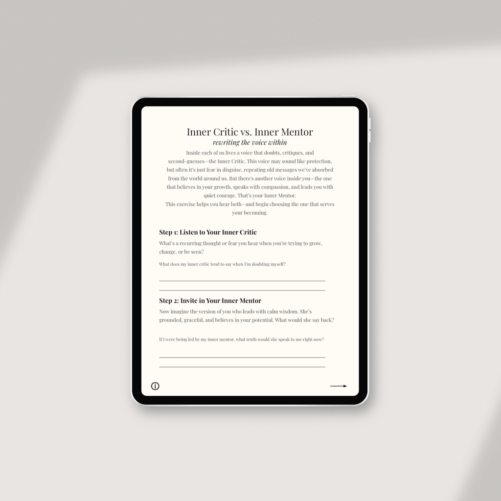 Odetogrowth Journal Bundle | 3 Digital Guided Journals for Healing, Clarity & Self-Expression