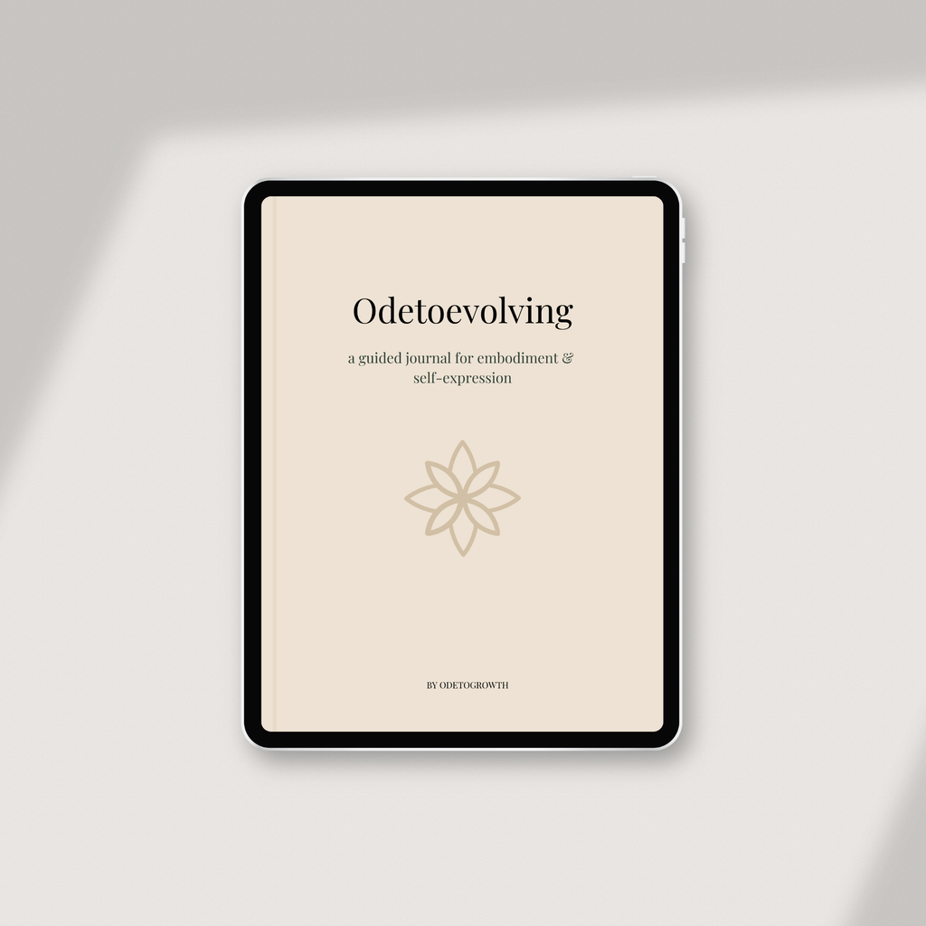 Odetogrowth Journal + Planner Bundle | 3 Guided Journals + Intentional Planner for Healing, Clarity, Embodiment & Purpose