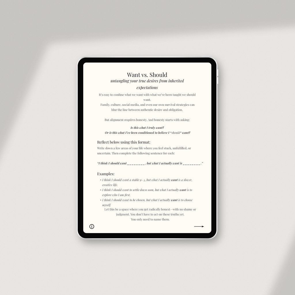 Clarity & Direction Journal for Women | Odetoalignment