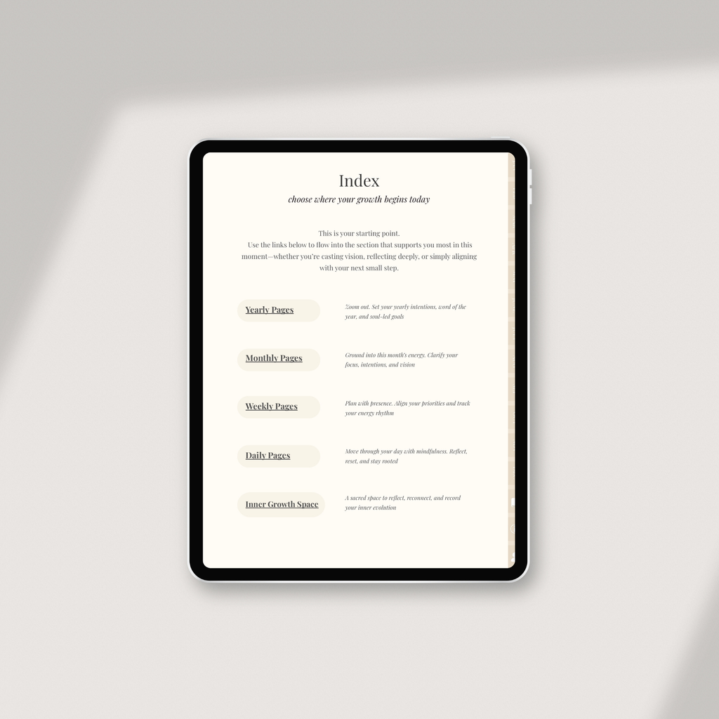 Odetogrowth Journal + Planner Bundle | 3 Guided Journals + Intentional Planner for Healing, Clarity, Embodiment & Purpose