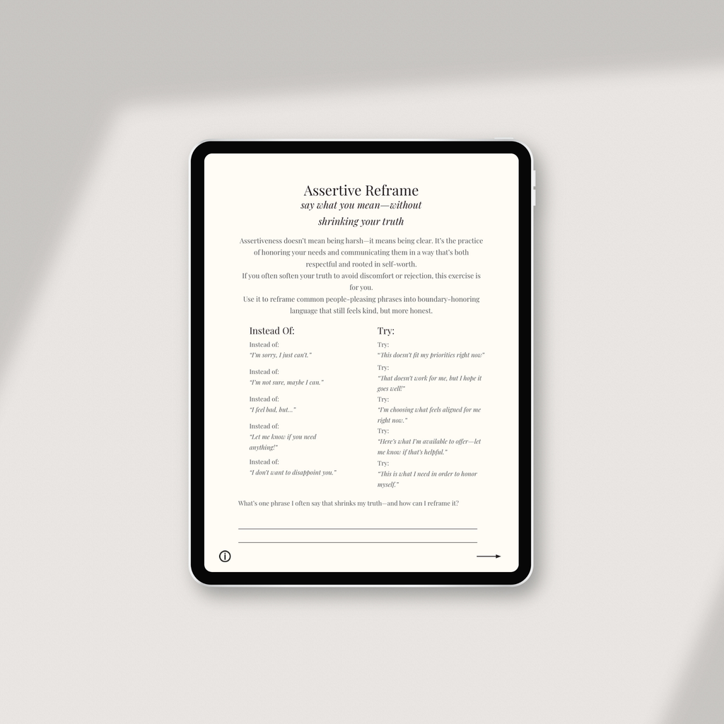 Confidence & Embodiment Journal for Women | Odetoevolving