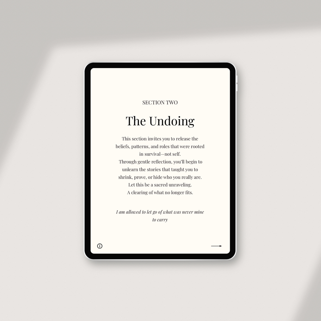 Odetobecoming | Digital Guided Journal for Healing & Self-Discovery