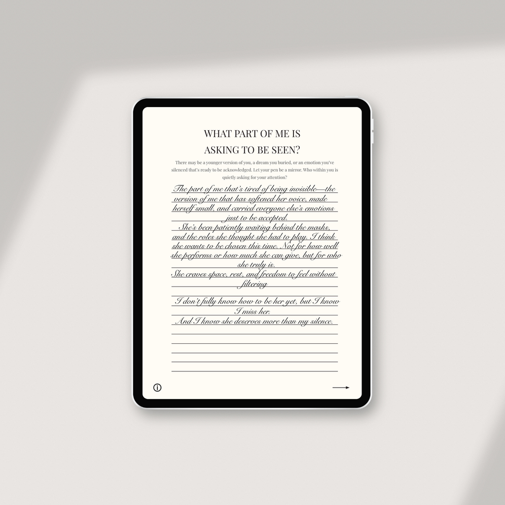 Odetobecoming | Digital Guided Journal for Healing & Self-Discovery