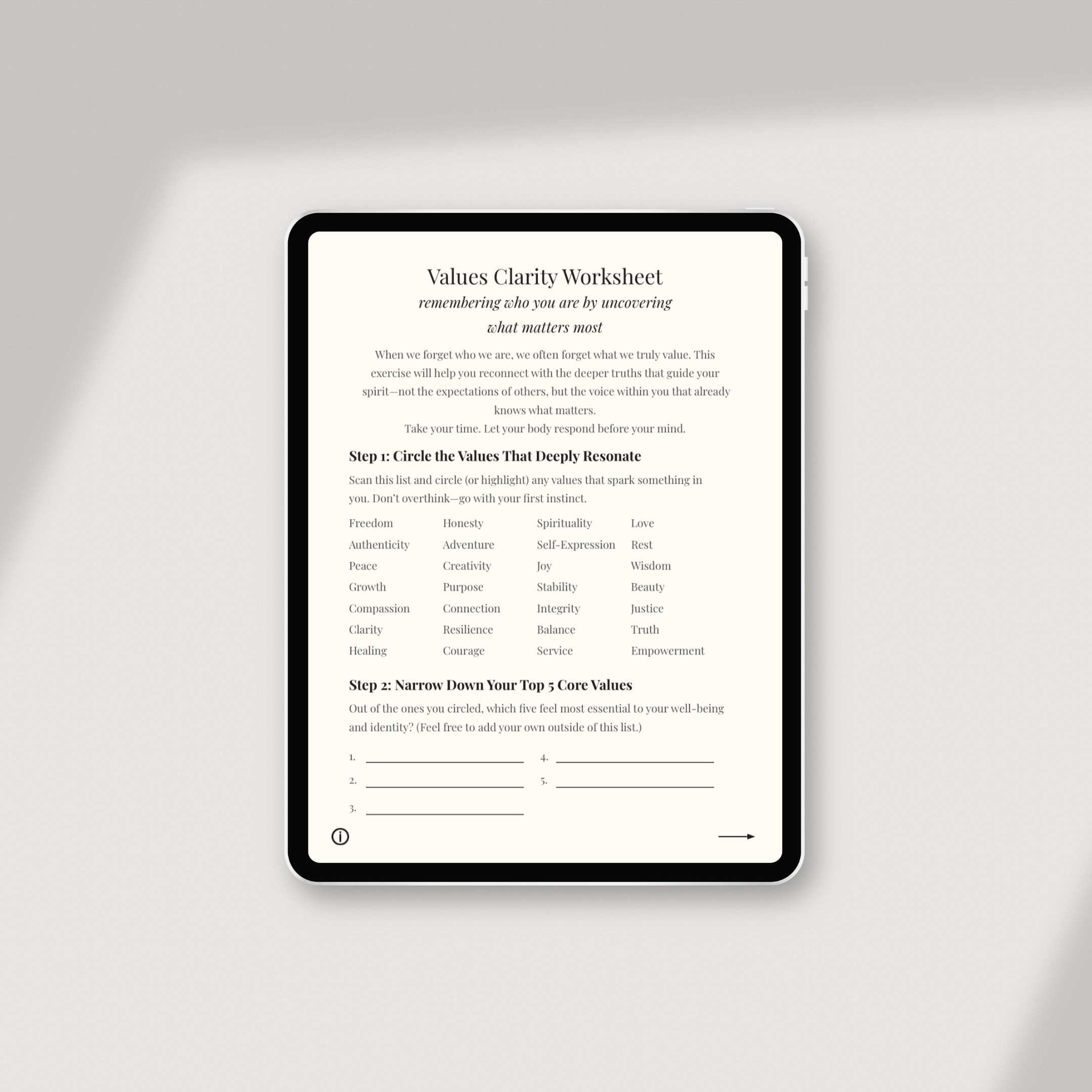 Odetobecoming | Digital Guided Journal for Healing & Self-Discovery